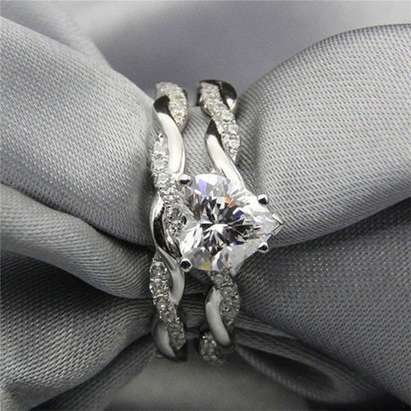 wedding rings fashion women crystal heart-shaped cubic zircon stone love pattern ring valentine's gifts jewelry aneis ornaments, Slivery;golden
wedding rings fashion women crystal heart-shaped cubic zircon stone love pattern ring valentine's gifts jewelry aneis ornaments, Slivery;golden