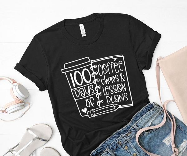 women's t-shirt kaixiaz 100 days of school lesson plans shirt cotton kawaii plus size short sleeve women clothing casual top, White
women's t-shirt kaixiaz 100 days of school lesson plans shirt cotton kawaii plus size short sleeve women clothing casual top, White
