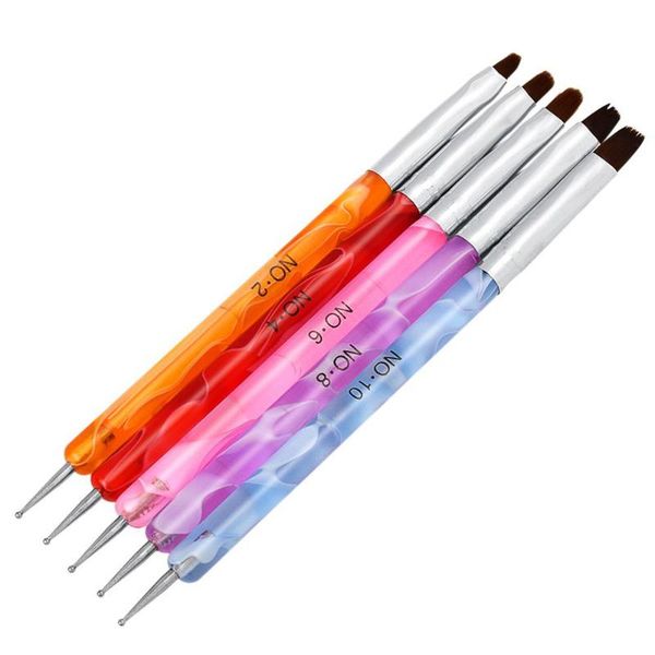nail drill & accessories 5pcs manicure pens double-end art brush dotting modeling acrylic uv builder painting drawing brushes
nail drill & accessories 5pcs manicure pens double-end art brush dotting modeling acrylic uv builder painting drawing brushes