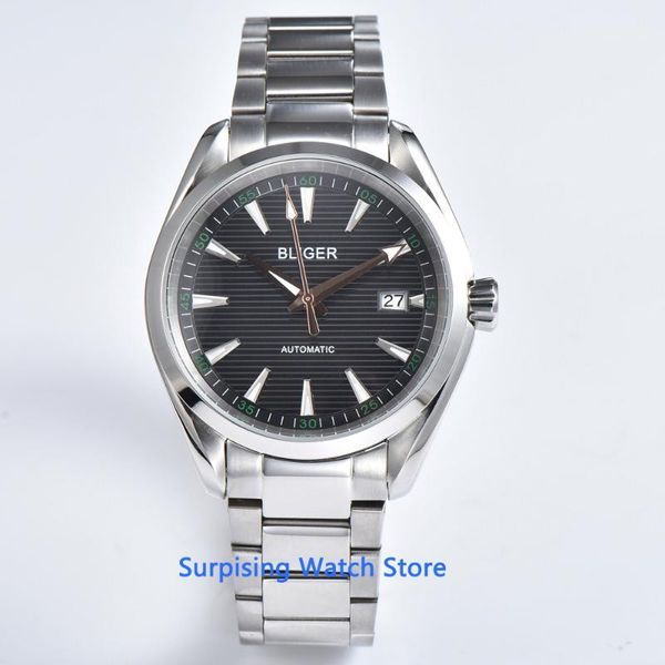 wristwatches 40mm black dial mens automatic watch silver case luminous sapphire crystal date nh35 movement mechanical, Slivery;brown
wristwatches 40mm black dial mens automatic watch silver case luminous sapphire crystal date nh35 movement mechanical, Slivery;brown