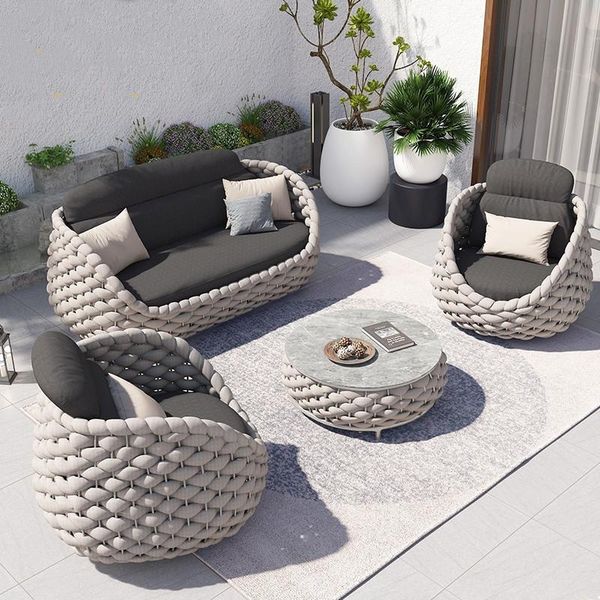 rattan chair sofa outdoor terrace tea table combination living room courtyard model furniture camp
rattan chair sofa outdoor terrace tea table combination living room courtyard model furniture camp