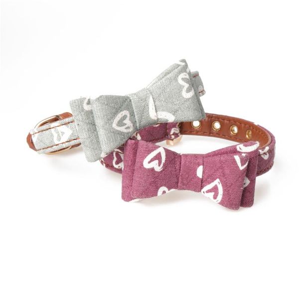 dog collars & leashes heart pattern bow collar leather triangle scarf pu adjustable pet small dogs cat accessories supplies
dog collars & leashes heart pattern bow collar leather triangle scarf pu adjustable pet small dogs cat accessories supplies