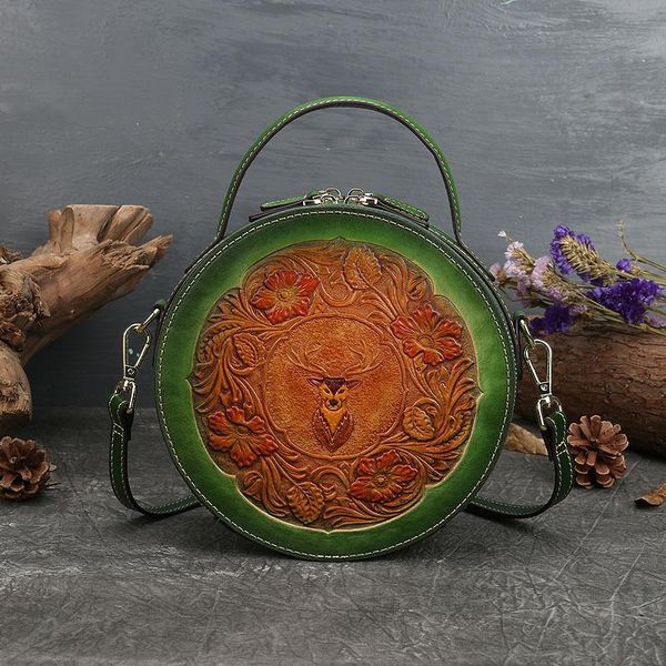 shoulder bags 2021 winter retro handmade embossed women bag ladies genuine leather circular small luxury cowhide handbag
shoulder bags 2021 winter retro handmade embossed women bag ladies genuine leather circular small luxury cowhide handbag