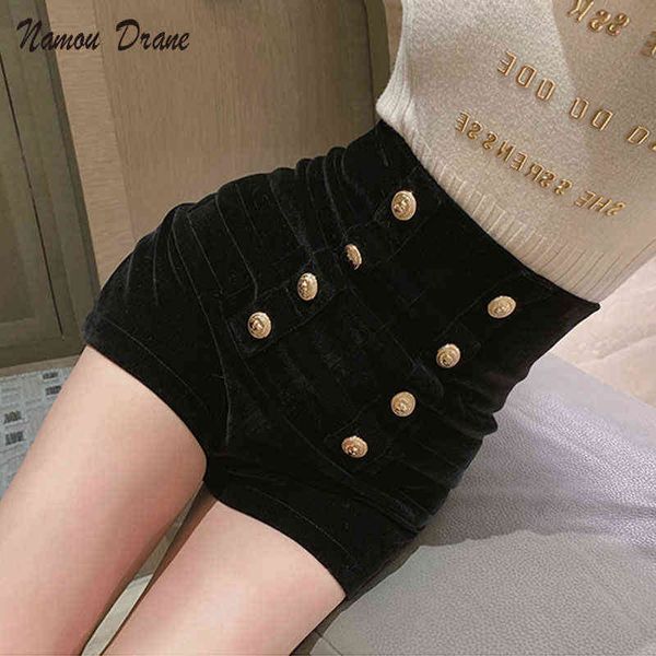shorts women autumn high waist streetwear all-match black harajuku party prevalent popular wide-leg clothes leisure ulzzang y220311, White;black
shorts women autumn high waist streetwear all-match black harajuku party prevalent popular wide-leg clothes leisure ulzzang y220311, White;black