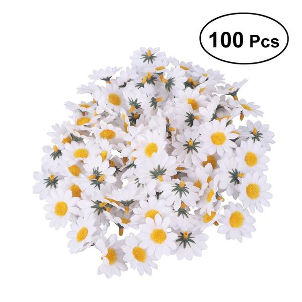 decorative flowers & wreaths 100pcs artificial gerbera daisy heads for diy wedding party (white)
decorative flowers & wreaths 100pcs artificial gerbera daisy heads for diy wedding party (white)