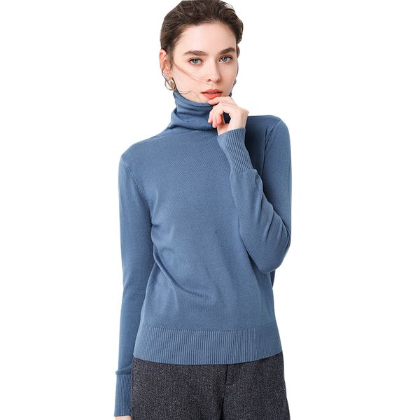 sweater fall/winter anti-cashmere pile collar fine-fit pullover high-neck long-sleeve shirt, White;black
sweater fall/winter anti-cashmere pile collar fine-fit pullover high-neck long-sleeve shirt, White;black