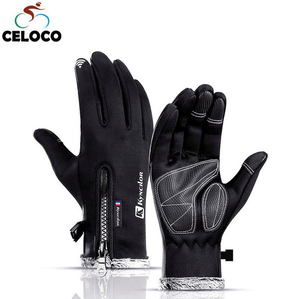cycling gloves climbing wear-resistant anti-slip pu palm windser waterproof thicker touch screen mtb bicycle, Black
cycling gloves climbing wear-resistant anti-slip pu palm windser waterproof thicker touch screen mtb bicycle, Black
