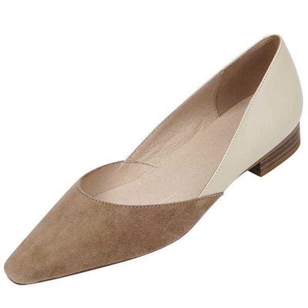 women's sandals casual fashion single shoes french color matching light mouth women's shoes versatile pointed flat bottom 210611, Black
women's sandals casual fashion single shoes french color matching light mouth women's shoes versatile pointed flat bottom 210611, Black