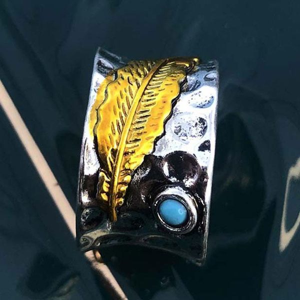 wedding rings vintage leaf finger for women men lake blue stone party white gold color engagement jewelry gifts, Slivery;golden
wedding rings vintage leaf finger for women men lake blue stone party white gold color engagement jewelry gifts, Slivery;golden