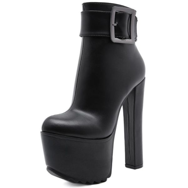 boots ribetrini extreme high heels chic winter women thick platform ladies party nightclub ankle female, Black
boots ribetrini extreme high heels chic winter women thick platform ladies party nightclub ankle female, Black