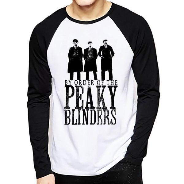 men's t-shirts peaky blinder t shirt men blinders clothing hipster tshirt long sleeve casual tee prints t-shirt, White;black
men's t-shirts peaky blinder t shirt men blinders clothing hipster tshirt long sleeve casual tee prints t-shirt, White;black