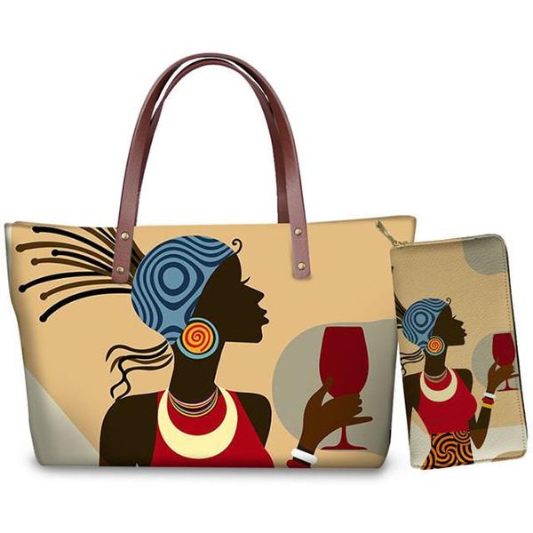 custom mode hand tote bag black women art african purse&handbags ladies 2pcs/set luxury shoulder bags for females beach duffel
custom mode hand tote bag black women art african purse&handbags ladies 2pcs/set luxury shoulder bags for females beach duffel