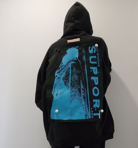 men's hoodies gao jie: raf simons2020ss profile printing sweater the xx co branded knitted, Black
men's hoodies gao jie: raf simons2020ss profile printing sweater the xx co branded knitted, Black