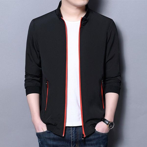 men's jackets collar brand casual fashion stand quality streetwear stylish softshell jacket men zip up windbreaker coats man clothes, Black;brown
men's jackets collar brand casual fashion stand quality streetwear stylish softshell jacket men zip up windbreaker coats man clothes, Black;brown