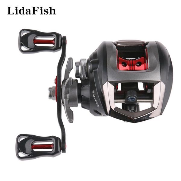 baitcasting reels lidafish brand lp200 10kg max drag reel gear ratio 6.3:1 high speed 195g fishing tackle
baitcasting reels lidafish brand lp200 10kg max drag reel gear ratio 6.3:1 high speed 195g fishing tackle