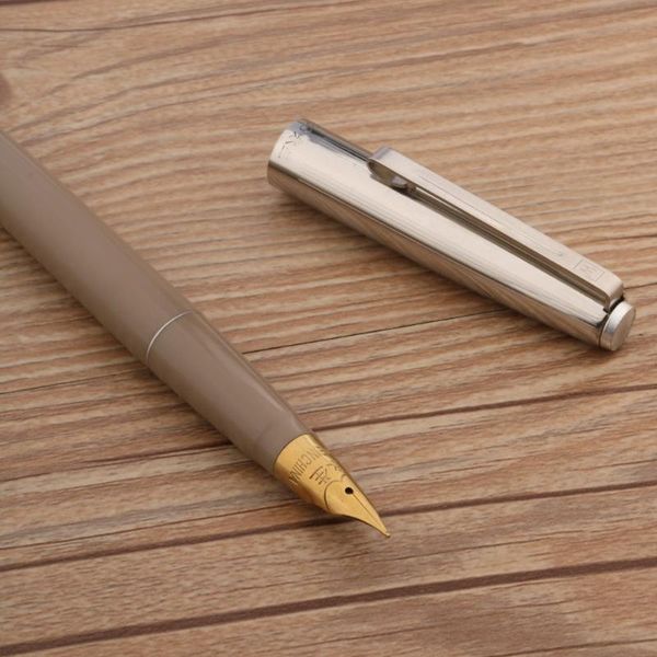luxury wingsung 236 fountain pen plastic golden cocoa color classic favorites stationery office school supplies ink pens
luxury wingsung 236 fountain pen plastic golden cocoa color classic favorites stationery office school supplies ink pens