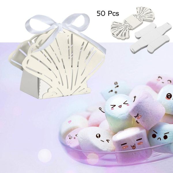 gift wrap 50pcs cut sea shells beach themed wedding birthday party favor candy boxes bomboniere gags (white)
gift wrap 50pcs cut sea shells beach themed wedding birthday party favor candy boxes bomboniere gags (white)