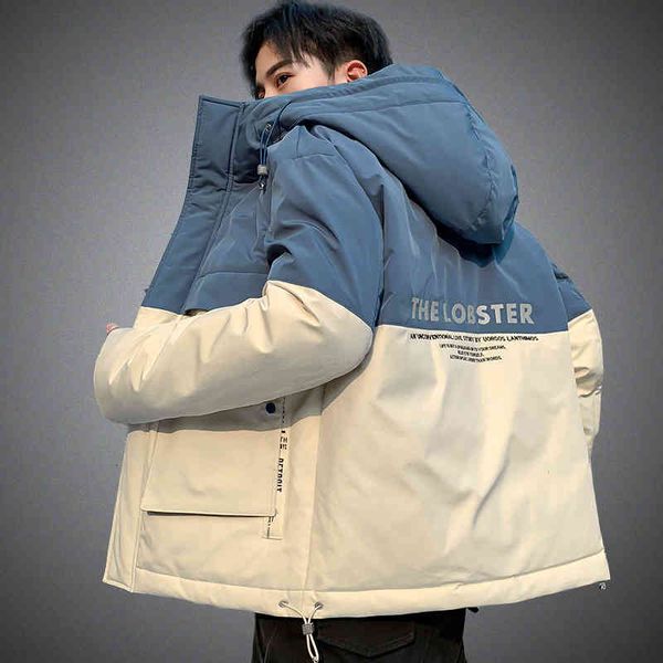 men's jackets winter thick cotton padded jacket korean style trendy hooded tooling outer wear casual mens down coats m0ms, Black;brown
men's jackets winter thick cotton padded jacket korean style trendy hooded tooling outer wear casual mens down coats m0ms, Black;brown