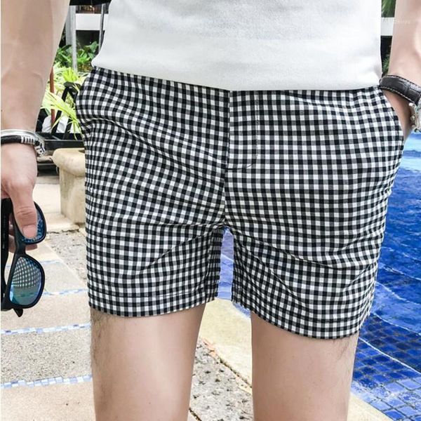 men's shorts 2021 summer casual plaid mens beach cotton slim fit male homm brand clothing short masculino s-3xl, White;black
men's shorts 2021 summer casual plaid mens beach cotton slim fit male homm brand clothing short masculino s-3xl, White;black