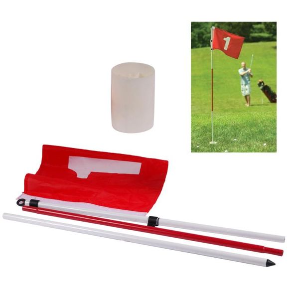 golf training aids 1 set of useful flag putting green flagstick 5 section flagpole for outdoor yard sports
golf training aids 1 set of useful flag putting green flagstick 5 section flagpole for outdoor yard sports