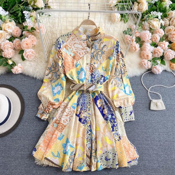 vintage female 2021 spring elegant range thin strip short retro printed mini boho beach dress women's dresses, Black;gray
vintage female 2021 spring elegant range thin strip short retro printed mini boho beach dress women's dresses, Black;gray
