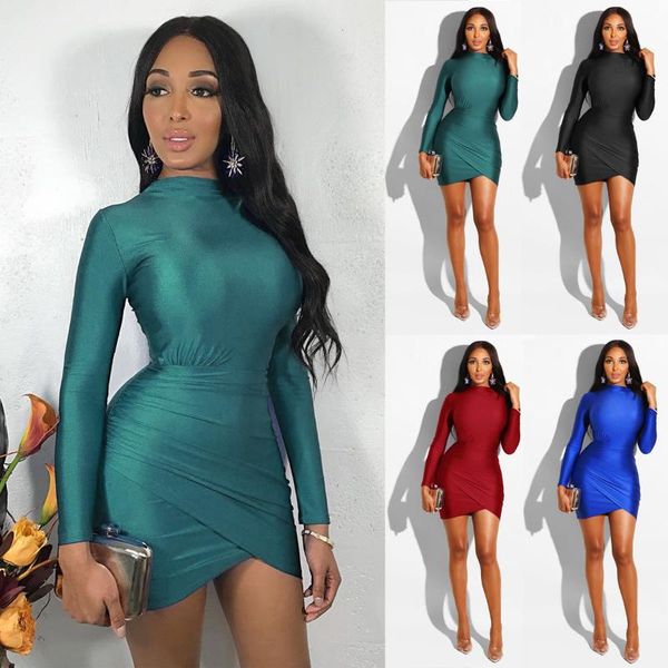 spring autumn women fitness turtleneck long sleeve mini dress bodycon female slim bandage split girl pencil casual dresses, Black;gray
spring autumn women fitness turtleneck long sleeve mini dress bodycon female slim bandage split girl pencil casual dresses, Black;gray