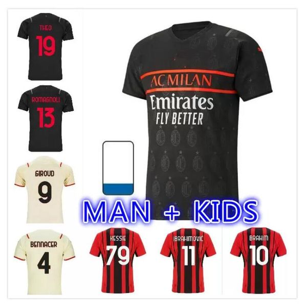fans player version 21 22 tomori giroud r.leão tonali kjær kessie soccer jerseys ibrahimovic brahim bennacer romagnoli calhanoglu 2021 2022, Black;yellow
fans player version 21 22 tomori giroud r.leão tonali kjær kessie soccer jerseys ibrahimovic brahim bennacer romagnoli calhanoglu 2021 2022, Black;yellow