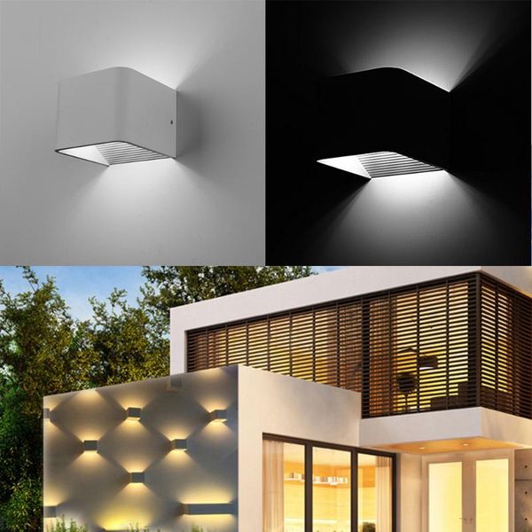 wall lamp ac85-265v led 5w indoor aluminum light surface mounted cube garden porch white / black
wall lamp ac85-265v led 5w indoor aluminum light surface mounted cube garden porch white / black
