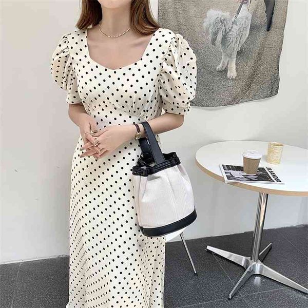 casual dresses femme retro short sleeves long 2021 loose high waist elegance summer vintage lady polka dots prom vestidos q23k, Black;gray
casual dresses femme retro short sleeves long 2021 loose high waist elegance summer vintage lady polka dots prom vestidos q23k, Black;gray
