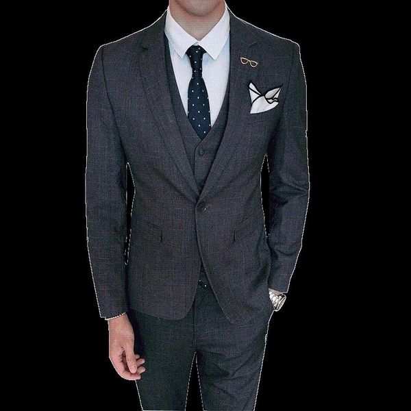 man's suit with trousers plaid slimming wedding groom's tuxedo prom (jacket + pants vest) costume homme men's suits & blazers, White;black
man's suit with trousers plaid slimming wedding groom's tuxedo prom (jacket + pants vest) costume homme men's suits & blazers, White;black