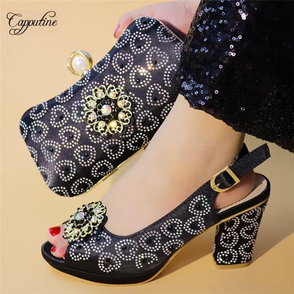 dress shoes fashion high heel black sandal and evening handbag set woman pumps with purse bag for party t9932 height 9.3cm
dress shoes fashion high heel black sandal and evening handbag set woman pumps with purse bag for party t9932 height 9.3cm