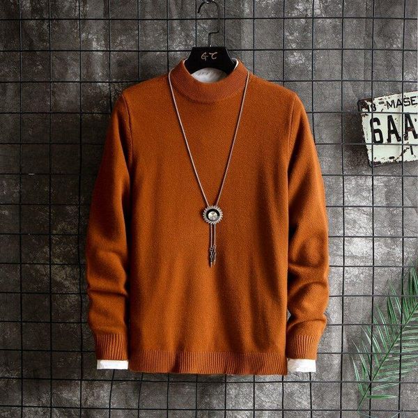 men's sweaters autumn and winter reversible middle neck sweater pullover underwear bottomed thin, White;black
men's sweaters autumn and winter reversible middle neck sweater pullover underwear bottomed thin, White;black