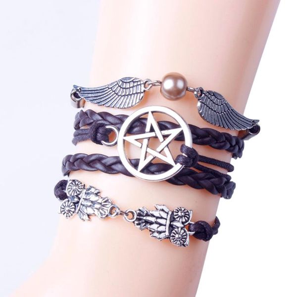 link, chain retro women style bracelet bangle charm cuff jewelry for gift mujer pulseras #4j04, Black
link, chain retro women style bracelet bangle charm cuff jewelry for gift mujer pulseras #4j04, Black