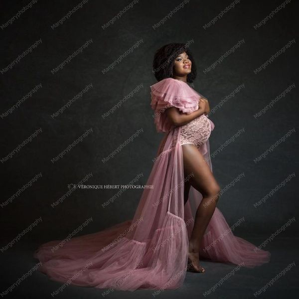 casual dresses 2021 pink tulle maternity robes custom made ruffles floor length short sleeves sheer pregnancy gown for pography shoot, Black;gray
casual dresses 2021 pink tulle maternity robes custom made ruffles floor length short sleeves sheer pregnancy gown for pography shoot, Black;gray