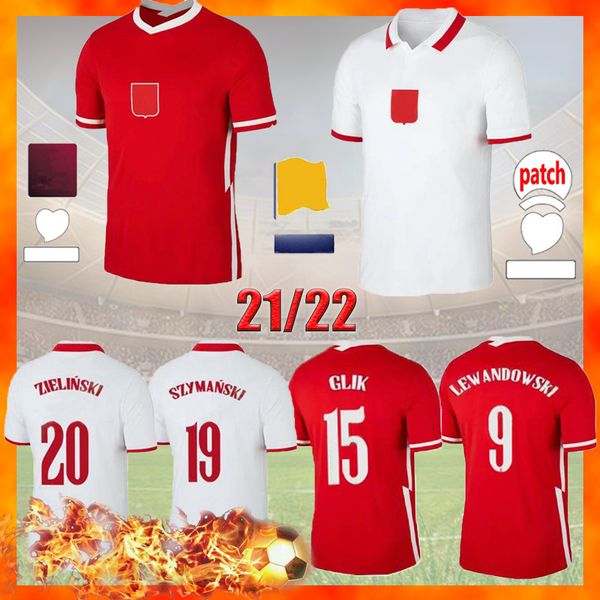 polska lewandowski 2021 soccer jerseys white home red away shirts zielinski piatek milik piszczek uniform 20 21, Black;yellow
polska lewandowski 2021 soccer jerseys white home red away shirts zielinski piatek milik piszczek uniform 20 21, Black;yellow