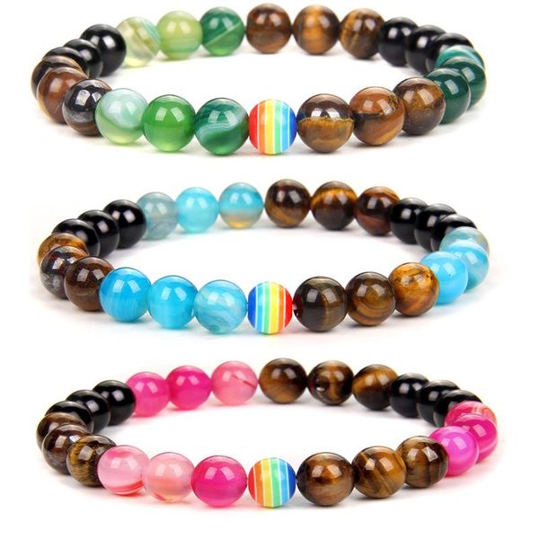 beaded, strands beaded bracelet 8mm natural stone beads men brown tiger eye agates lucky bracelets women colorful rainbow charm, Black
beaded, strands beaded bracelet 8mm natural stone beads men brown tiger eye agates lucky bracelets women colorful rainbow charm, Black