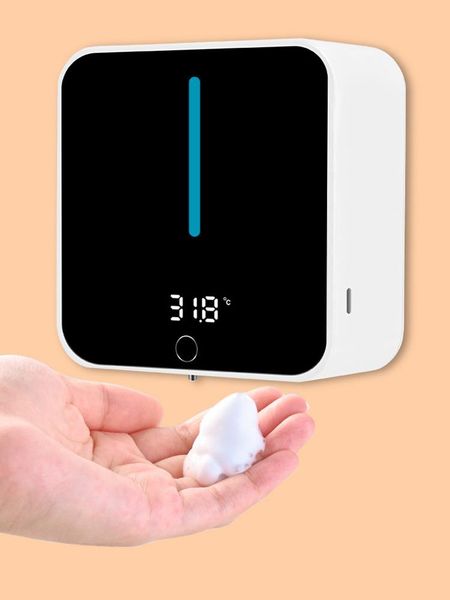 liquid soap dispenser mobile phone wall-mounted intelligent induction automatic non-contact hand washing disinfection and sterilization
liquid soap dispenser mobile phone wall-mounted intelligent induction automatic non-contact hand washing disinfection and sterilization