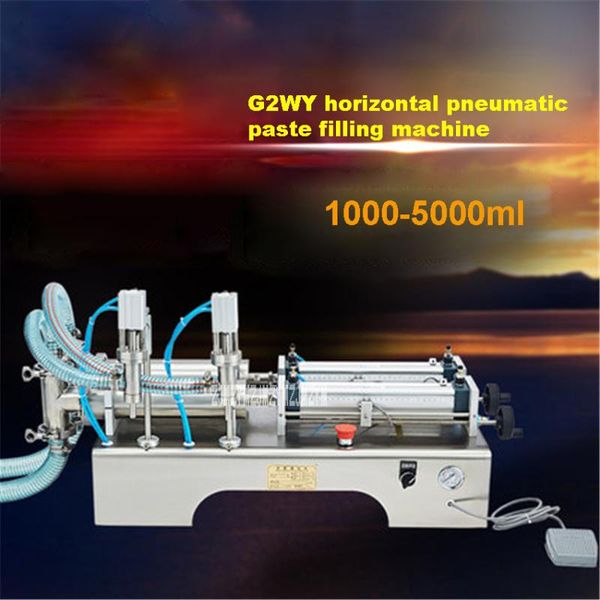 power tool sets g2wy pneumatic horizontal paste filling machine double-head automatic quantitative 110v/220v 500w 1000-5000ml
power tool sets g2wy pneumatic horizontal paste filling machine double-head automatic quantitative 110v/220v 500w 1000-5000ml