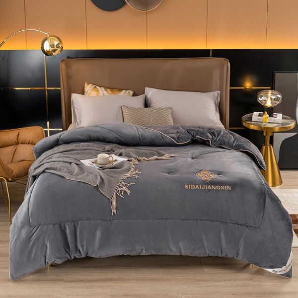 comforters & sets 2022 warm winter crystal velvet quilt solid color thickened duvet home comforter queen king double size 220x240cm
comforters & sets 2022 warm winter crystal velvet quilt solid color thickened duvet home comforter queen king double size 220x240cm