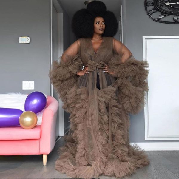 casual dresses pregnancy ruffles tiered tulle dress women maternity wedding robe bathrobe sleepwear illusion bridal nightdress plus size, Black;gray
casual dresses pregnancy ruffles tiered tulle dress women maternity wedding robe bathrobe sleepwear illusion bridal nightdress plus size, Black;gray