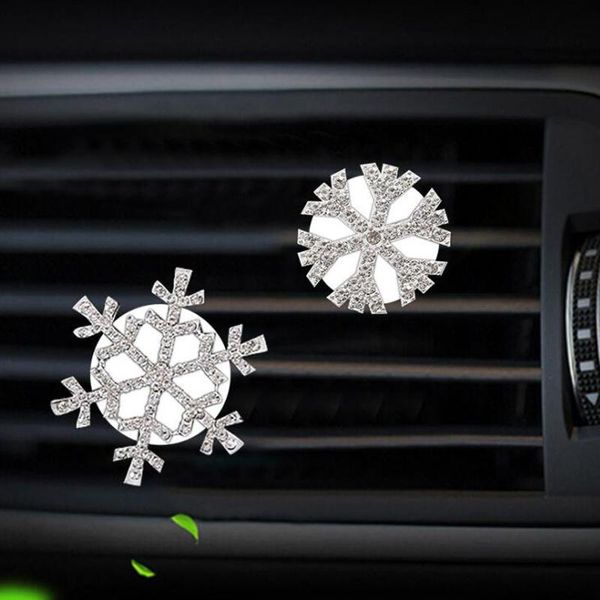 car air freshener cdcotn 1piece perfume snowflake shape crystal diamond conditioning outlet clip accessories
car air freshener cdcotn 1piece perfume snowflake shape crystal diamond conditioning outlet clip accessories
