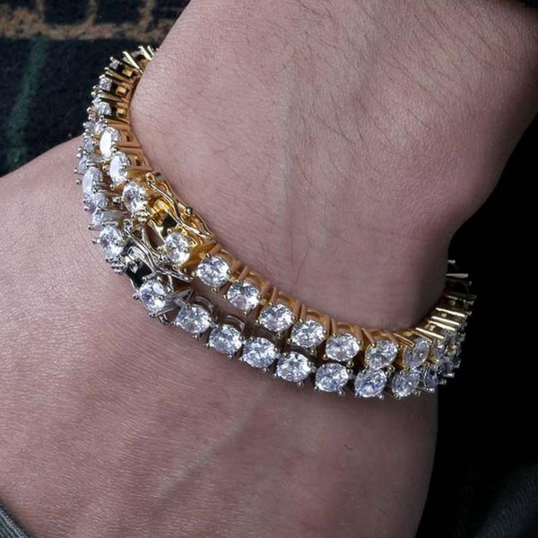 charm bracelets fashion mens/women + cubic zirconia tennis bracelet hip hop jewelry iced out 1 row gold cz charms for gifts, Golden;silver
charm bracelets fashion mens/women + cubic zirconia tennis bracelet hip hop jewelry iced out 1 row gold cz charms for gifts, Golden;silver