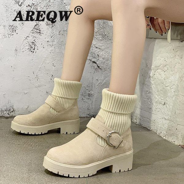 boots woman 2021 ladies casual stretch fabric socks fashion buckle women shoes platform, Black
boots woman 2021 ladies casual stretch fabric socks fashion buckle women shoes platform, Black