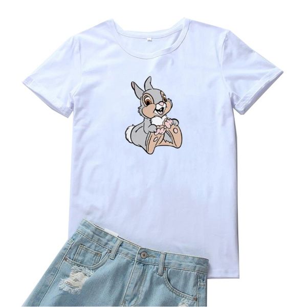 pattern t shirt women cute cartoons animal tee femme kawaii clothes tshirt black harajuku t-shirts women's t-shirt, White
pattern t shirt women cute cartoons animal tee femme kawaii clothes tshirt black harajuku t-shirts women's t-shirt, White