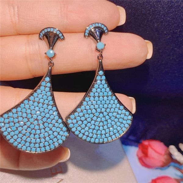 dangle & chandelier vintage black gold plated blue stone fan dress shape pendant drop earrings bohemian style retro earings for women, Silver
dangle & chandelier vintage black gold plated blue stone fan dress shape pendant drop earrings bohemian style retro earings for women, Silver