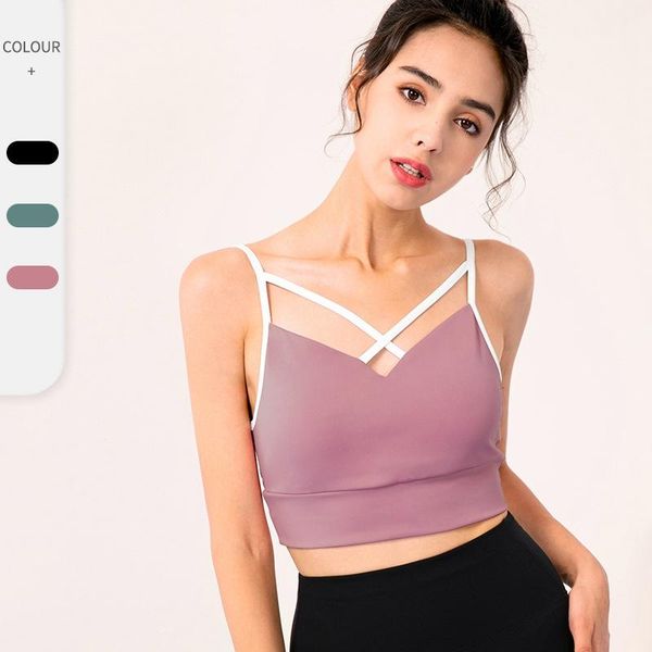 push up sports bra for women cross straps gym shockproof padded running yoga female underwear wear fitness crop outfit
push up sports bra for women cross straps gym shockproof padded running yoga female underwear wear fitness crop outfit