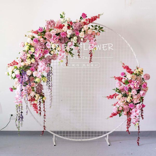 decorative flowers & wreaths european wedding arch decor artificial flower wrought iron props fake row party el background wall1
decorative flowers & wreaths european wedding arch decor artificial flower wrought iron props fake row party el background wall1