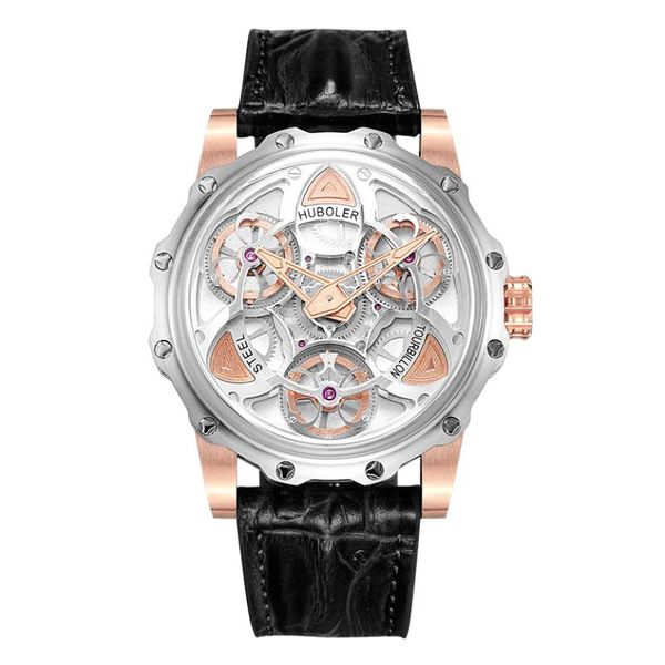 wristwatches hanboro men watch luxury mens automatic watches 50m waterproof luminous mechanical wristwatch hollow out dial leather strap, Slivery;brown
wristwatches hanboro men watch luxury mens automatic watches 50m waterproof luminous mechanical wristwatch hollow out dial leather strap, Slivery;brown