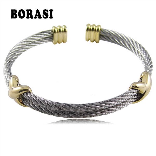 new fashion jewelry infinite brand bracelets bangles titanium steel brand gold bracelets for women q0719, Black
new fashion jewelry infinite brand bracelets bangles titanium steel brand gold bracelets for women q0719, Black