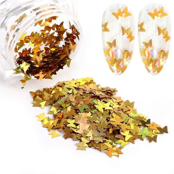 box holographic butterfly shape nail glitter flakes sparkly 3d colorful sequins spangles polish manicure nails art decoration1, Silver;gold
box holographic butterfly shape nail glitter flakes sparkly 3d colorful sequins spangles polish manicure nails art decoration1, Silver;gold